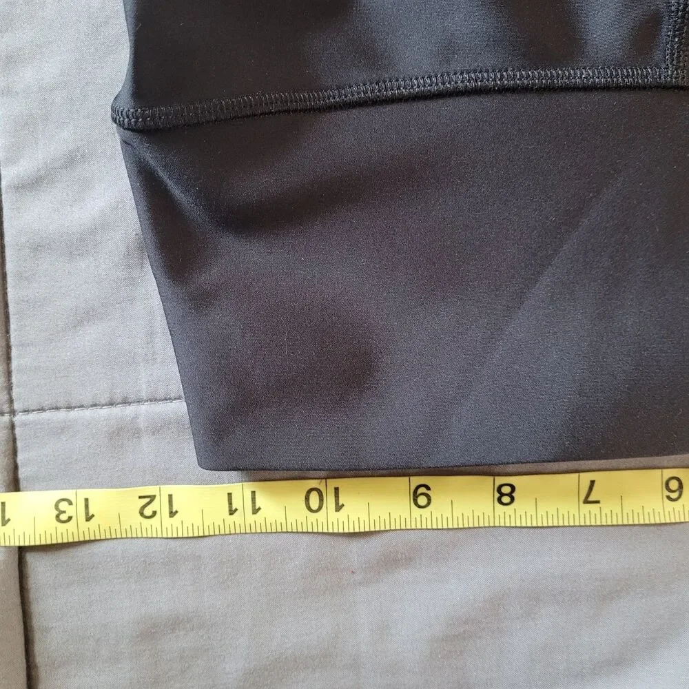 ALO Yoga 7/8 High Waist Airlift Black Leggings Size Medium Pull On Performance